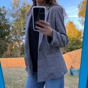 Houndstooth Blazer